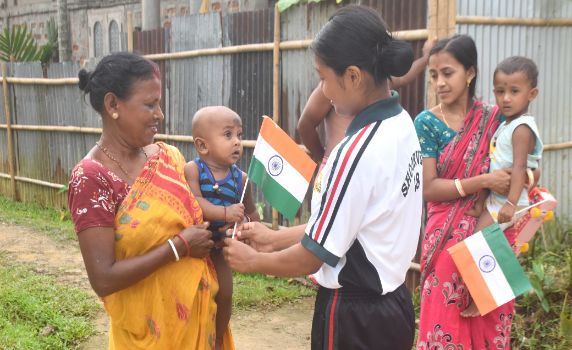 Independence Day spirit in Agartala.
